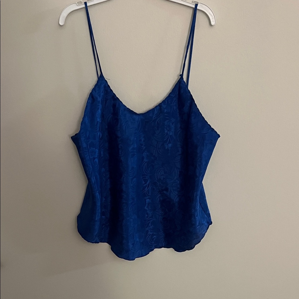 Elegant Blue Women's Camisole Top